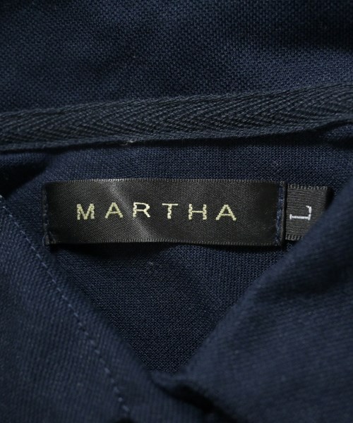 MARTHA（マーサ）ワンピース 紺 サイズ:L レディース/2200648453130