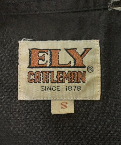 ELY CATTLEMAN（エリーキャトルマン）カジュアルシャツ 黒 サイズ:S メンズ/2200606844260
