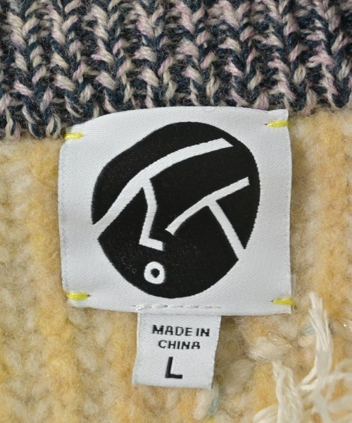 YanYan（ヤンヤン）カーディガン 黄 サイズ:L レディース/2200651570077