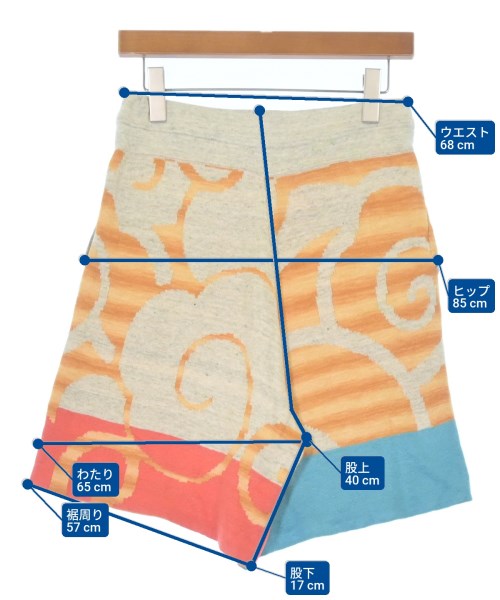 YanYan（ヤンヤン）ショートパンツ グレー サイズ:M レディース/2200670537099