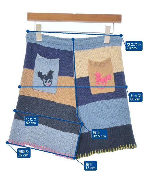 YanYan（ヤンヤン）ショートパンツ 紺 サイズ:S レディース/2200670537129