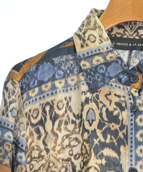 IL VENTO & LA SETA（イルヴェントアンドラセータ）ワンピース 紺 サイズ:44(XL位) レディース/2200611854018