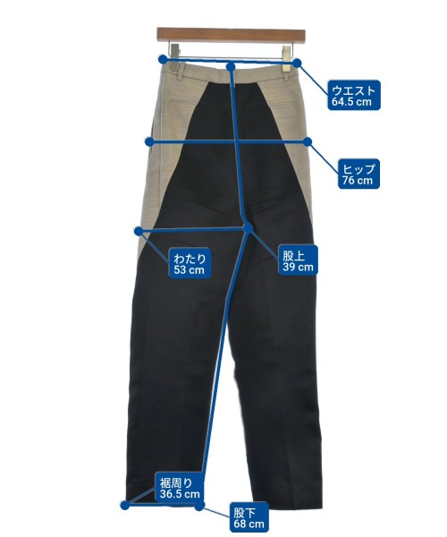 PETER DO（ピータードゥ）スラックス ベージュ サイズ:34(XXS位) レディース/2200632644124