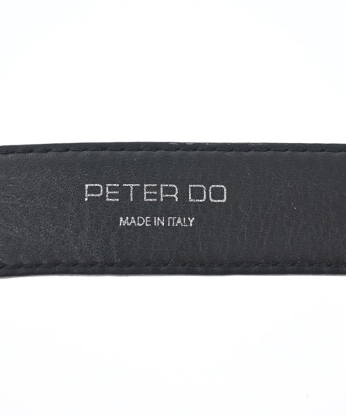 PETER DO（ピータードゥ）ベルト シルバー サイズ:- メンズ/2200612371026