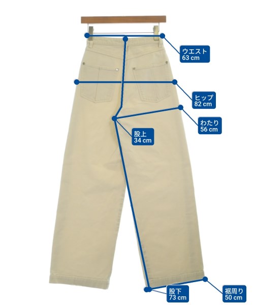 PETER DO（ピータードゥ）チノパン 白 サイズ:24(S位) レディース/2200680652140