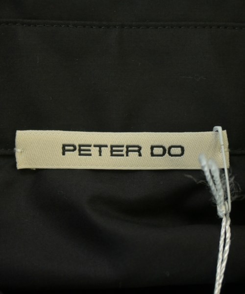 PETER DO（ピータードゥ）カジュアルシャツ 黒 サイズ:S メンズ/2200701723026