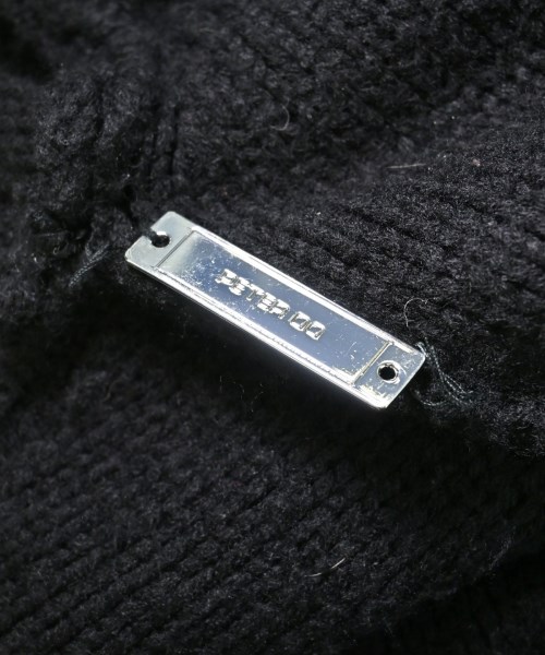 PETER DO（ピータードゥ）ニット・セーター 黒 サイズ:L メンズ/2200646099026