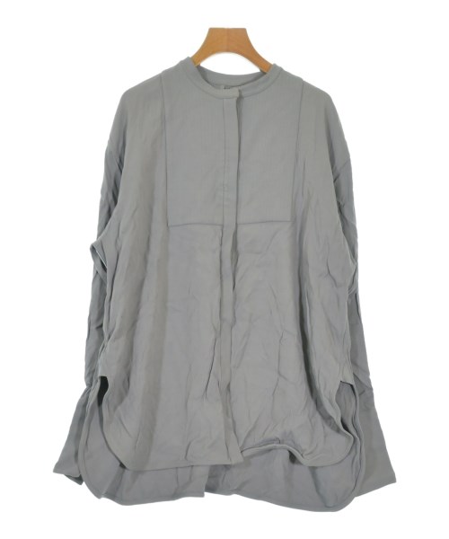 PETER DO(ピータードゥ)カジュアルシャツ グレー サイズ:38(S位)/2200645524567