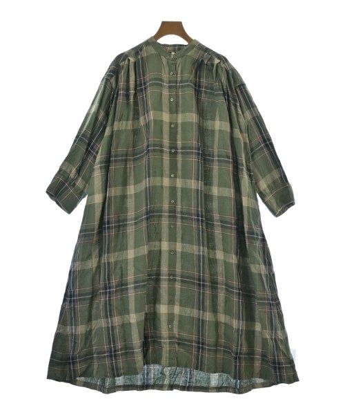 TUTIE.(ツチエ)シャツワンピース 緑 サイズ:F/2200655167020
