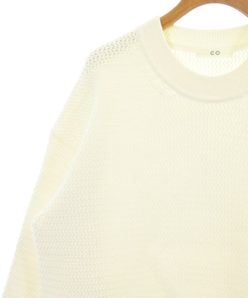 Co（コー）ニット・セーター 白 サイズ:L レディース/2200630364918