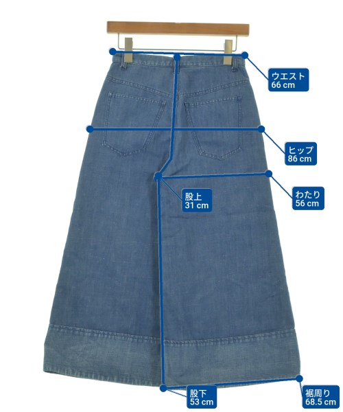 Co（コー）デニムパンツ 青 サイズ:2(M位) レディース/2200627053016