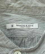 MAATEE&SONS（マーティーアンドサンズ）カジュアルシャツ グレー サイズ:2(M位) メンズ/2200467061028