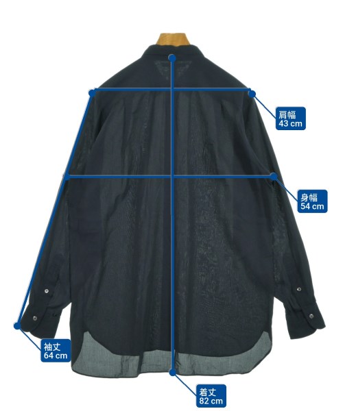 MAATEE&SONS（マーティーアンドサンズ）カジュアルシャツ 紺 サイズ:3(L位) メンズ/2200559392023