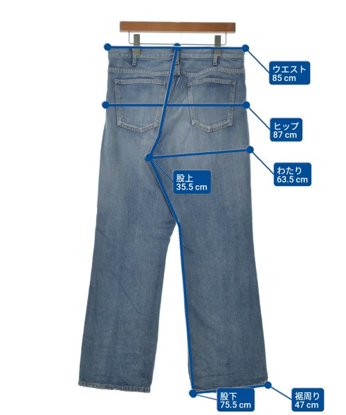 MAATEE&SONS（マーティーアンドサンズ）デニムパンツ 青 サイズ:2(M位) メンズ/2200635123046