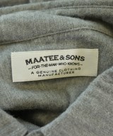 MAATEE&SONS（マーティーアンドサンズ）カジュアルシャツ グレー サイズ:1(S位) メンズ/2200637749138
