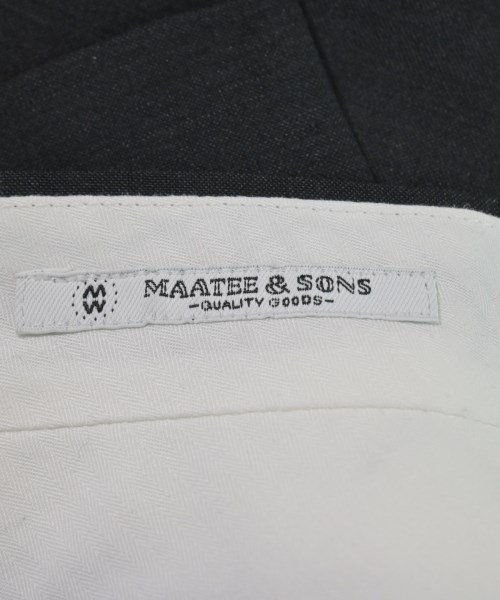 MAATEE&SONS（マーティーアンドサンズ）スラックス 紺 サイズ:1(S位) メンズ/2200641089039