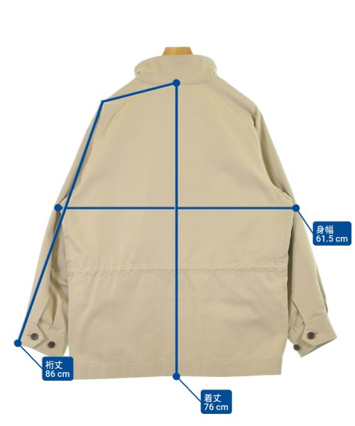 MAATEE&SONS（マーティーアンドサンズ）ブルゾン ベージュ サイズ:3(L位) メンズ/2200621928020