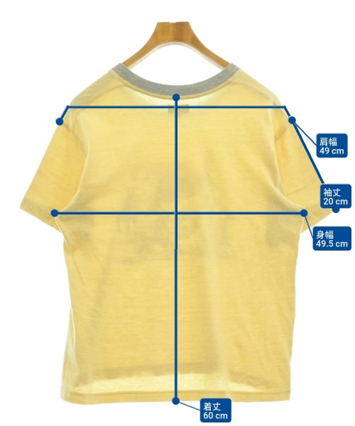 MAATEE&SONS（マーティーアンドサンズ）Tシャツ・カットソー 黄 サイズ:2(M位) メンズ/2200622276021