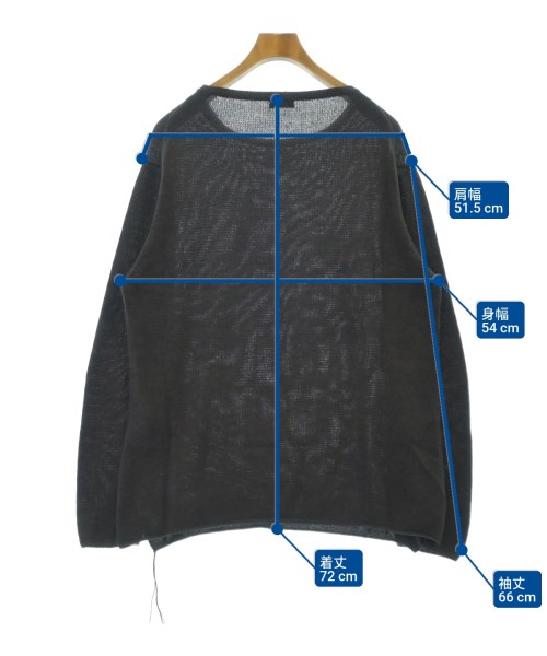 MAATEE&SONS（マーティーアンドサンズ）ニット・セーター 茶 サイズ:3(L位) メンズ/2200616856147