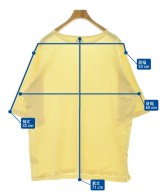 MAATEE&SONS（マーティーアンドサンズ）Tシャツ・カットソー 黄 サイズ:4(XL位) メンズ/2200616856208