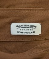 MAATEE&SONS（マーティーアンドサンズ）Tシャツ・カットソー 茶 サイズ:4(XL位) メンズ/2200616856215