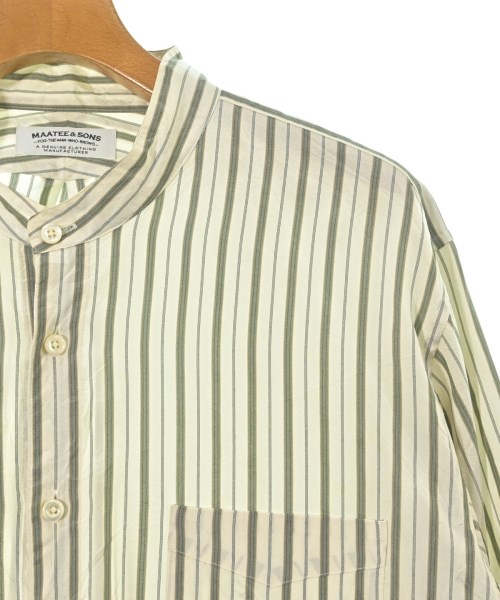 MAATEE&SONS（マーティーアンドサンズ）カジュアルシャツ ベージュ サイズ:3(L位) メンズ/2200632579013