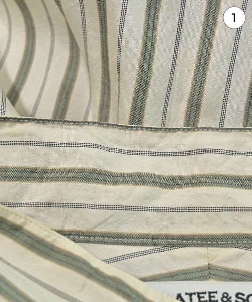 MAATEE&SONS（マーティーアンドサンズ）カジュアルシャツ ベージュ サイズ:3(L位) メンズ/2200632579013