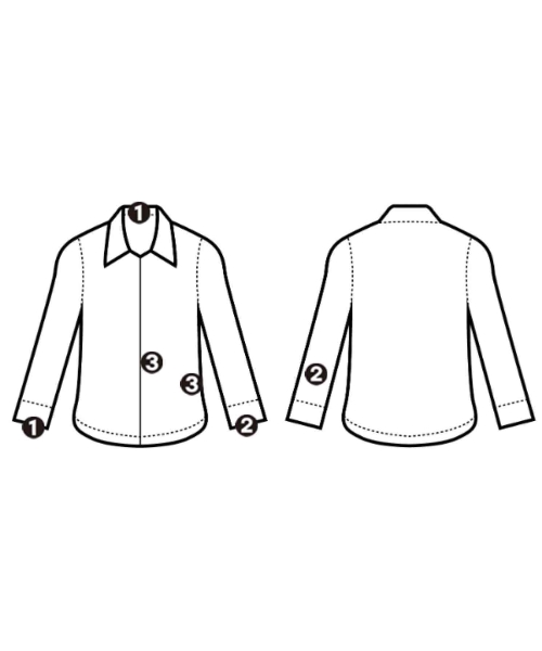 MAATEE&SONS（マーティーアンドサンズ）カジュアルシャツ 青 サイズ:3(L位) メンズ/2200632579020