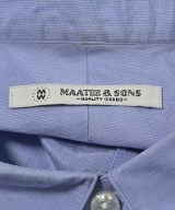 MAATEE&SONS（マーティーアンドサンズ）カジュアルシャツ 青 サイズ:3(L位) メンズ/2200632579020