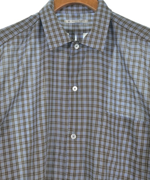 MAATEE&SONS（マーティーアンドサンズ）カジュアルシャツ 青 サイズ:3(L位) メンズ/2200634214028