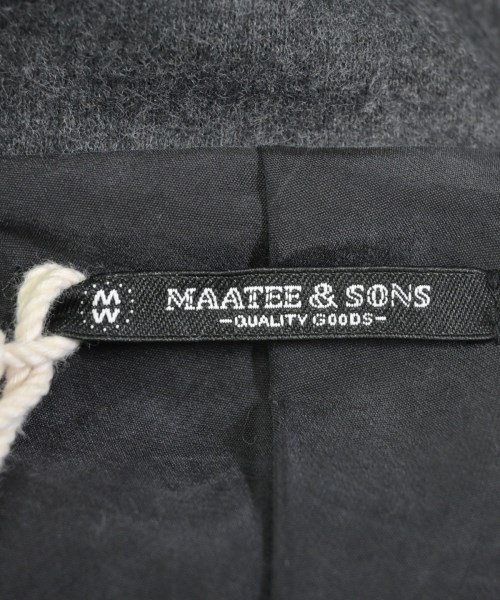MAATEE&SONS（マーティーアンドサンズ）ブルゾン グレー サイズ:3(L位) メンズ/2200615408019