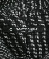 MAATEE&SONS（マーティーアンドサンズ）カジュアルシャツ 黒 サイズ:2(M位) メンズ/2200674133068