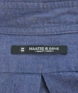 MAATEE&SONS（マーティーアンドサンズ）カジュアルシャツ 紺 サイズ:2(M位) メンズ/2200681662018
