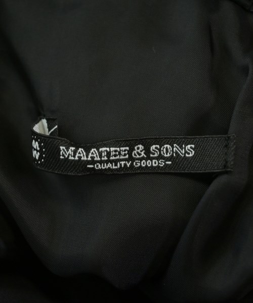 MAATEE&SONS（マーティーアンドサンズ）ショートパンツ 黒 サイズ:2(M位) メンズ/2200693729020