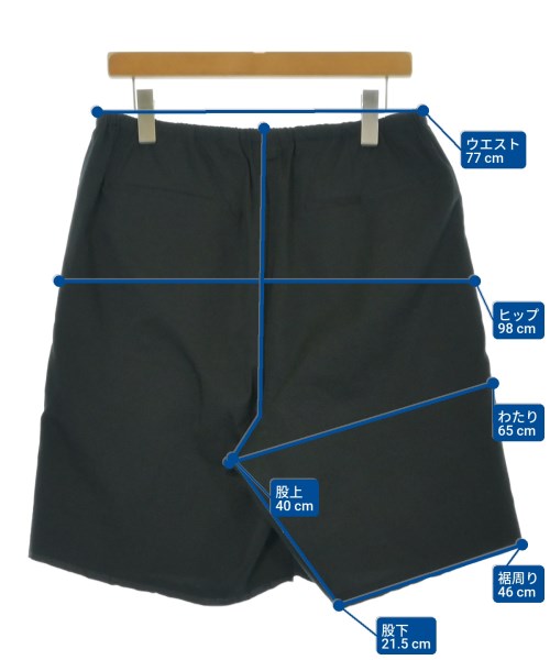 MAATEE&SONS（マーティーアンドサンズ）ショートパンツ 黒 サイズ:2(M位) メンズ/2200693729020