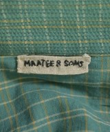 MAATEE&SONS（マーティーアンドサンズ）カジュアルシャツ 緑 サイズ:1(S位) メンズ/2200694792160