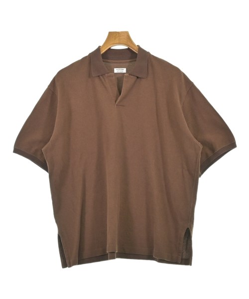 MAATEE&SONS(マーティーアンドサンズ)ポロシャツ 茶 サイズ:2(M位)/2200701072056