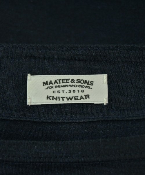 MAATEE&SONS（マーティーアンドサンズ）Tシャツ・カットソー 紺 サイズ:F メンズ/2200711200104