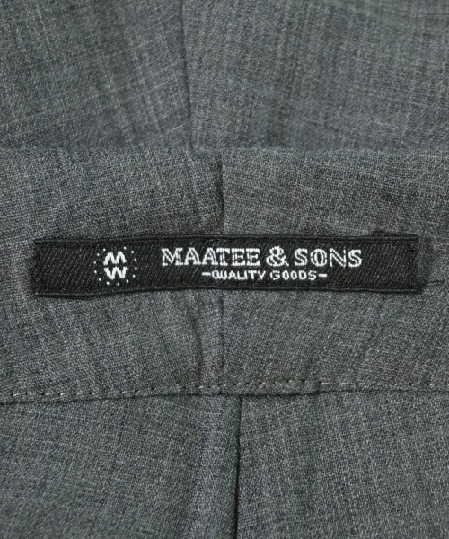 MAATEE&SONS（マーティーアンドサンズ）その他 グレー サイズ:2(M位) メンズ/2200711327023