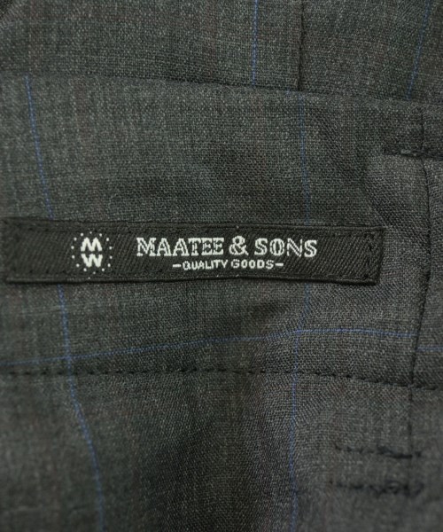 MAATEE&SONS（マーティーアンドサンズ）スラックス グレー サイズ:2(M位) メンズ/2200716499022