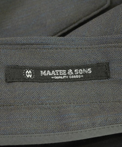 MAATEE&SONS（マーティーアンドサンズ）スラックス グレー サイズ:2(M位) メンズ/2200716499046