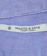 MAATEE&SONS（マーティーアンドサンズ）カジュアルシャツ 紫 サイズ:4(XL位) メンズ/2200716499084