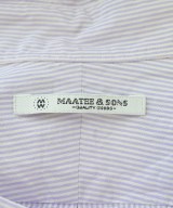 MAATEE&SONS（マーティーアンドサンズ）カジュアルシャツ 紫 サイズ:3(L位) メンズ/2200718472078