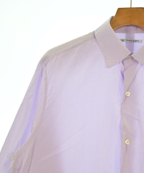 MAATEE&SONS（マーティーアンドサンズ）カジュアルシャツ 紫 サイズ:3(L位) メンズ/2200645020014