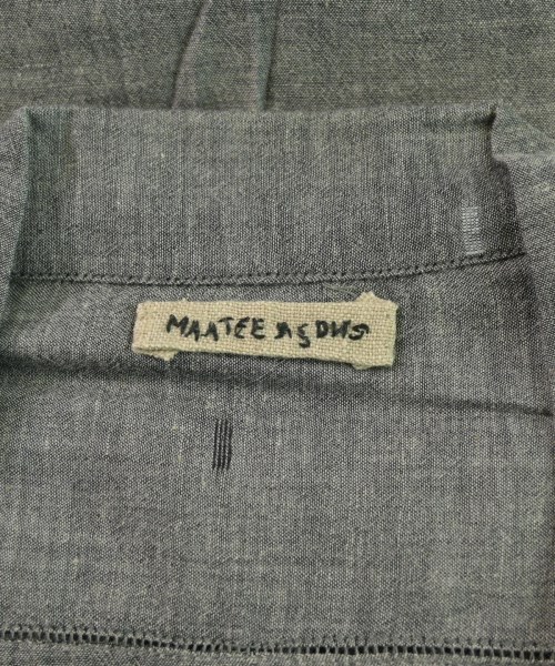 MAATEE&SONS（マーティーアンドサンズ）カジュアルシャツ グレー サイズ:3(L位) メンズ/2200645020328