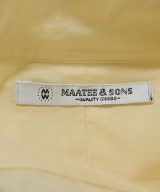 MAATEE&SONS（マーティーアンドサンズ）カジュアルシャツ 黄 サイズ:3(L位) メンズ/2200651302074