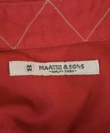 MAATEE&SONS（マーティーアンドサンズ）カジュアルシャツ 赤 サイズ:2(M位) メンズ/2200699138369
