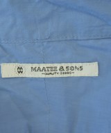 MAATEE&SONS（マーティーアンドサンズ）カジュアルシャツ 青 サイズ:3(L位) メンズ/2200699138390