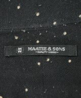 MAATEE&SONS（マーティーアンドサンズ）カジュアルシャツ 黒 サイズ:1(S位) メンズ/2200710056047