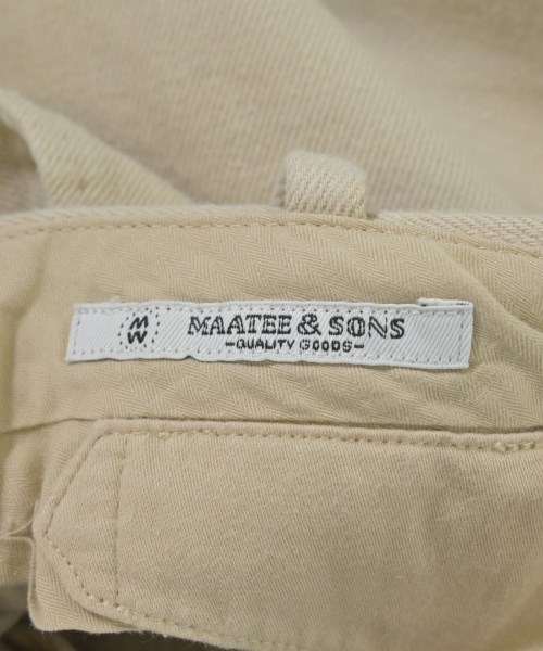 MAATEE&SONS（マーティーアンドサンズ）その他 ベージュ サイズ:1(S位) メンズ/2200710056054